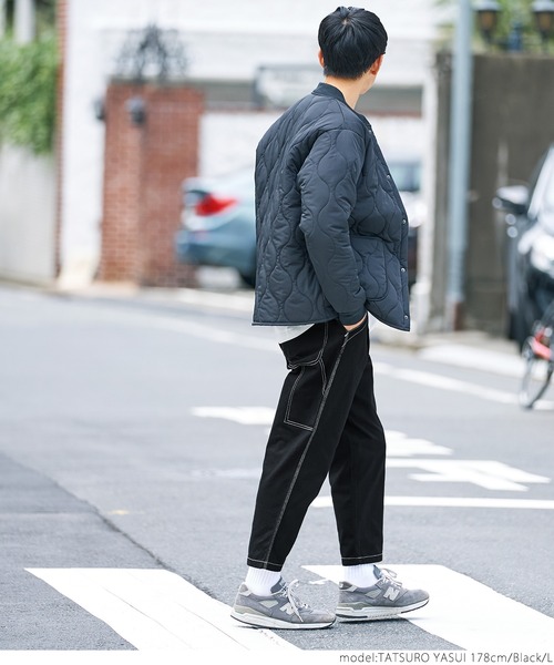 coca（coca）（コカ）の「メンズペインターチノパンツ（チノパンツ・メンズ・カーキ/ブラック・M/L/XL）」の6枚目の写真