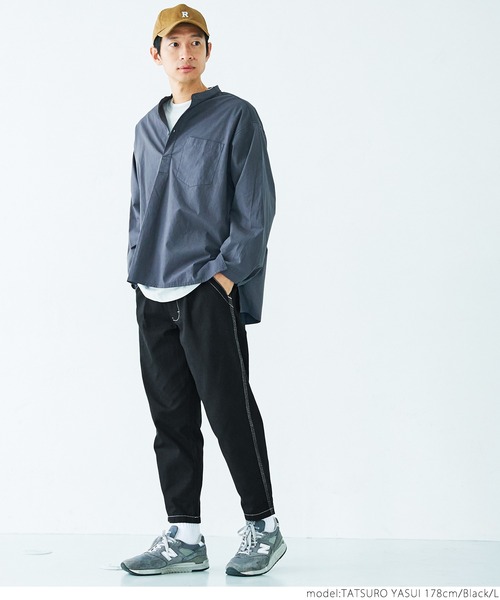 coca（coca）（コカ）の「メンズペインターチノパンツ（チノパンツ・メンズ・カーキ/ブラック・M/L/XL）」の5枚目の写真