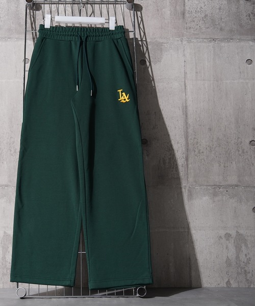 STAYGOLD】 LAロゴ刺繍 スウェットパンツ【セットアップ可能】/ LA