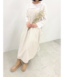 WC | フクレロングキャミワンピース(ワンピース)