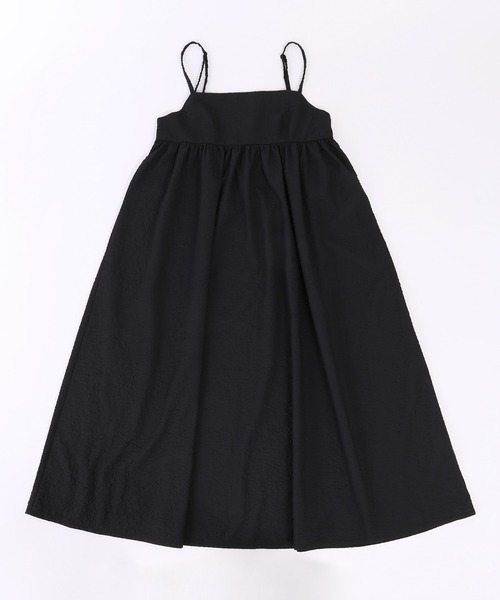 WC（ダブル シー）の「フクレロングキャミワンピース（ワンピース・レディース・グリーン/ベージュ/ブラック・FREE）」の11枚目の写真