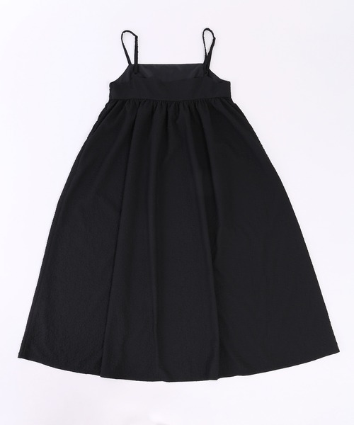 WC（ダブル シー）の「フクレロングキャミワンピース（ワンピース・レディース・グリーン/ベージュ/ブラック・FREE）」の20枚目の写真