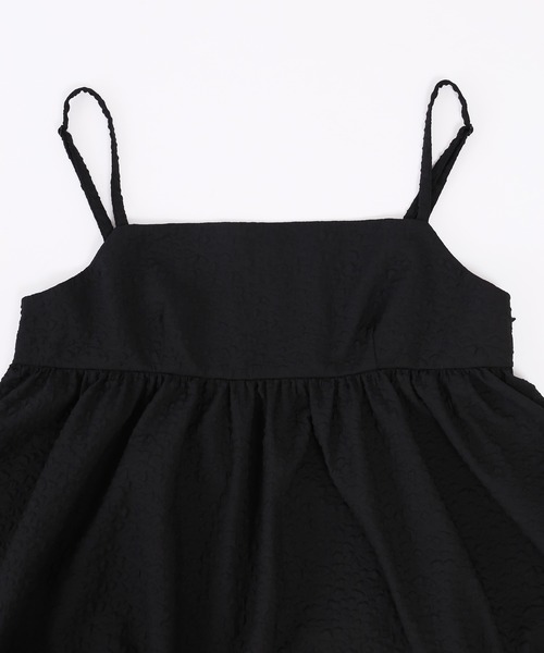 WC（ダブル シー）の「フクレロングキャミワンピース（ワンピース・レディース・グリーン/ベージュ/ブラック・FREE）」の22枚目の写真