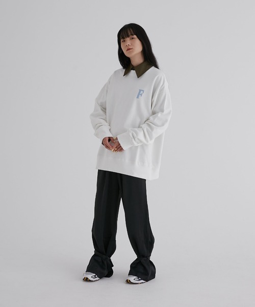 トップス fofofofa FAVOR SWEAT /  (white) ZIP FIVE（ジップ ファイブ） トレーナー スウェット アソート 刺繍
