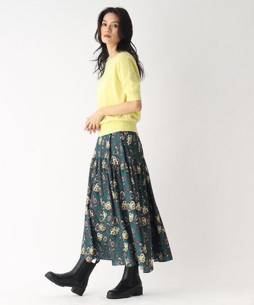 OPAQUE.CLIP(オペークドットクリップ)の「◆【大草直子さんコラボ】サイドゴアブーツ(ブーツ・レディース・ブラック/ホワイト・01/02/03)」の21枚目の写真