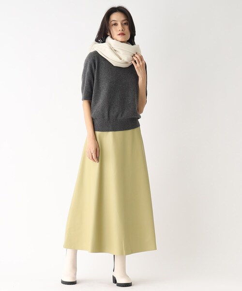 OPAQUE.CLIP(オペークドットクリップ)の「◆【大草直子さんコラボ】サイドゴアブーツ(ブーツ・レディース・ブラック/ホワイト・01/02/03)」の10枚目の写真