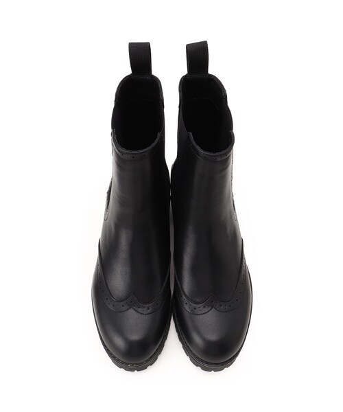 OPAQUE.CLIP(オペークドットクリップ)の「◆【大草直子さんコラボ】サイドゴアブーツ(ブーツ・レディース・ブラック/ホワイト・01/02/03)」の16枚目の写真