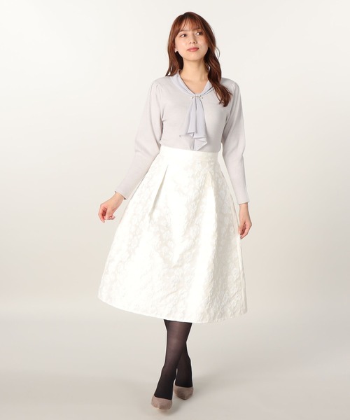 【セール】ふくれジャカードスカート(スカート)|LAISSE PASSE(レッセパッセ) 【セール】ふくれジャカードスカート(スカート)|LAISSE PASSE(レッセパッセ)