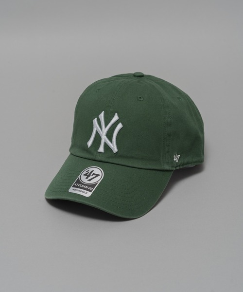 '47（フォーティーセブン）の「’47BRAND MLB 公認 CLEAN UP CAP ベースボールキャップ（キャップ・レディース・グリーン系1/ラベンダー/ベージュ/ブラック系1/ネイビー系1/チャコールグレー/ライトグレー/ブラウン・FREE）」の6枚目の写真