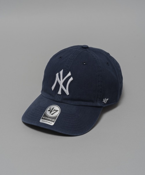 '47（フォーティーセブン）の「’47BRAND MLB 公認 CLEAN UP CAP ベースボールキャップ（キャップ・レディース・グリーン系1/ラベンダー/ベージュ/ブラック系1/ネイビー系1/チャコールグレー/ライトグレー/ブラウン・FREE）」の7枚目の写真