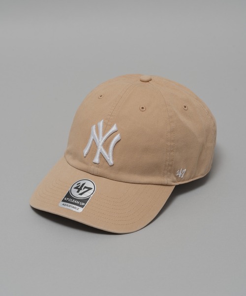 '47（フォーティーセブン）の「’47BRAND MLB 公認 CLEAN UP CAP ベースボールキャップ（キャップ・レディース・グリーン系1/ラベンダー/ベージュ/ブラック系1/ネイビー系1/チャコールグレー/ライトグレー/ブラウン・FREE）」の5枚目の写真