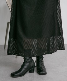 KBF | パッチワークストレッチブーツ(ブーツ)