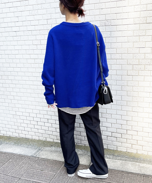 Spick & Span（スピックアンドスパン）の「ナチュラルシアーロンTEE（Tシャツ/カットソー・レディース・ベージュ/マルチ/ホワイト・FREE）」の10枚目の写真