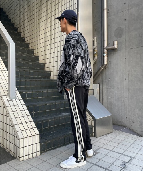 CIAOPANIC（チャオパニック）の「3Dニットカーディガン（カーディガン/ボレロ・メンズ・ブラック/ネイビー・MEDIUM/LARGE）」の11枚目の写真