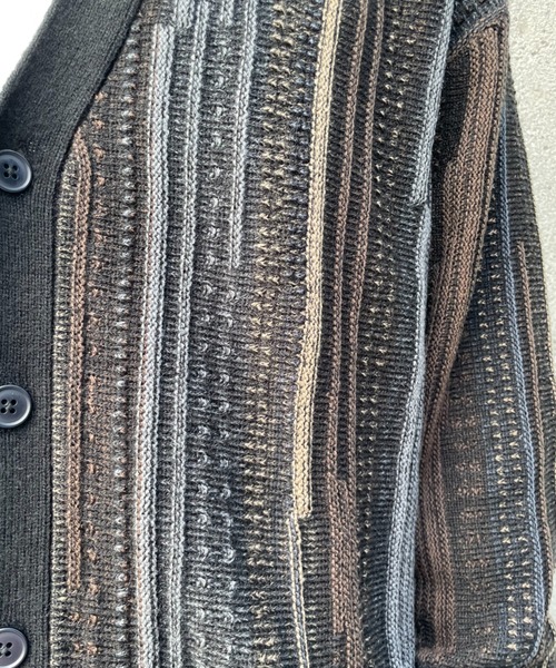 CIAOPANIC（チャオパニック）の「3Dニットカーディガン（カーディガン/ボレロ・メンズ・ブラック/ネイビー・MEDIUM/LARGE）」の17枚目の写真