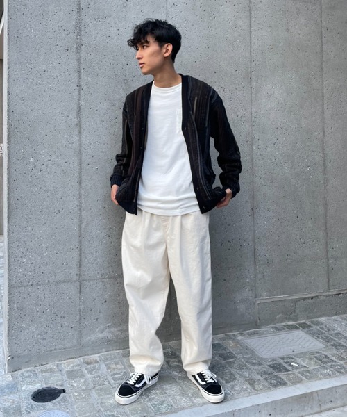 CIAOPANIC（チャオパニック）の「3Dニットカーディガン（カーディガン/ボレロ・メンズ・ブラック/ネイビー・MEDIUM/LARGE）」の13枚目の写真