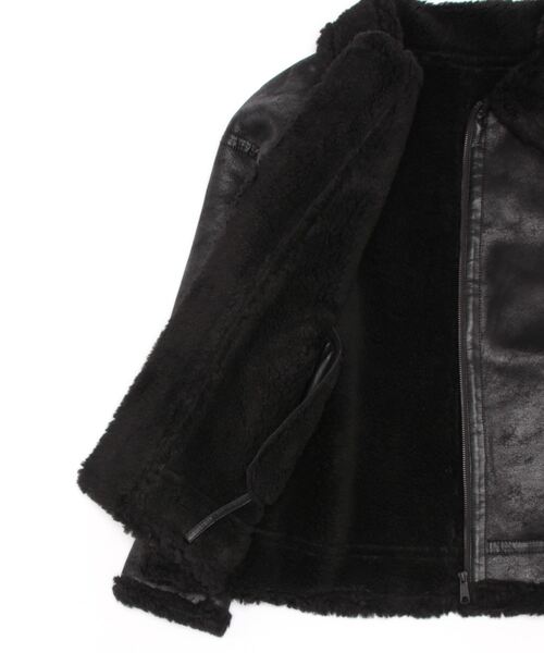 Narcissus（ナルシス）の「【MIDVEIN】ボアムートンコート（ムートンコート・レディース・ブラック・FREE）」の14枚目の写真