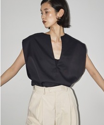 TODAYFUL | キーネックサテンプルオーバー(Tシャツ/カットソー)