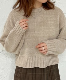 apres jour mignon | ショートニットプルオーバー【ZOZOTOWN限定アイテム】(ニット/セーター)
