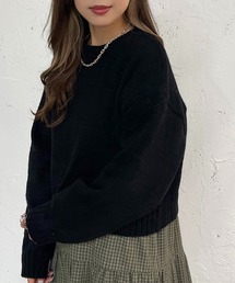 ショートニットプルオーバー【ZOZOTOWN限定アイテム】