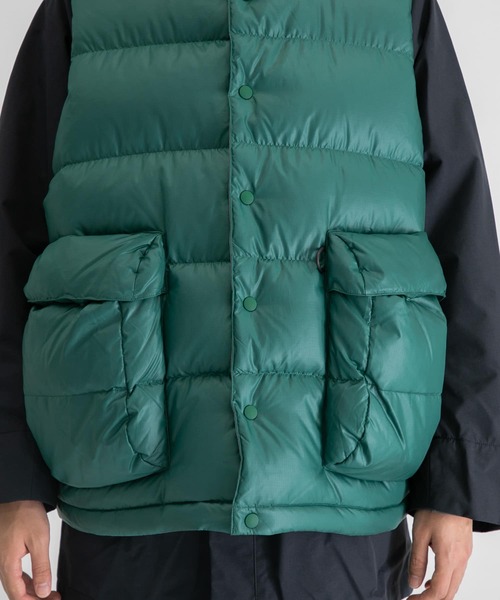 DAIWA PIER39 ダイワピア 人気モデル DOWN VEST グリーン DAIWA PIER 39 TECH BACK PACKER DOWN VEST [FOREST GREEN
