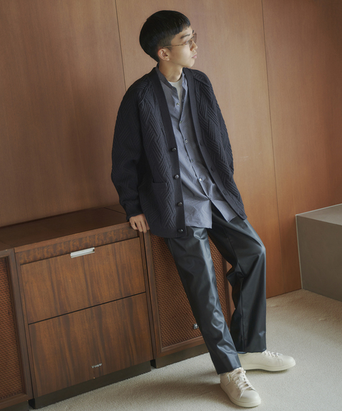 EDIFICE（エディフィス）の「フレンチメリノウール100% ジオメトリック