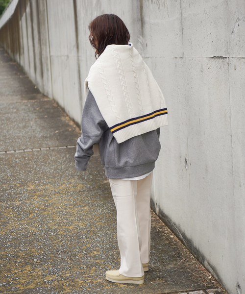 Carhartt WIP（カーハートダブリューアイピー）の「【CARHARTT WIP / カーハート ダブリューアイピー】AMERICAN SCRIPT SWEATSHIRT（スウェット・レディース・ボルドー/ホワイト/グレー・FREE）」の16枚目の写真