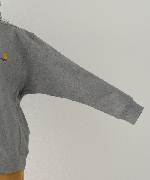 Carhartt WIP（カーハートダブリューアイピー）の「【CARHARTT WIP / カーハート ダブリューアイピー】AMERICAN SCRIPT SWEATSHIRT（スウェット・レディース・ボルドー/ホワイト/グレー・FREE）」の11枚目の写真
