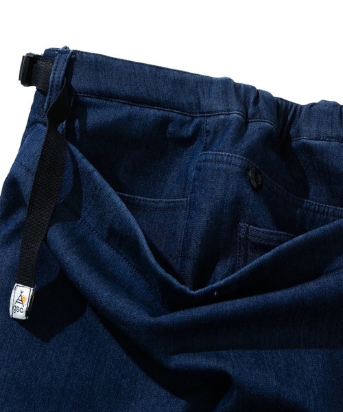 go slow caravan（ゴースローキャラバン）の「ストレッチデニム裏フリースワキポケ冬キャンプパンツ（その他パンツ・メンズ・ダークインディゴブルー/インディゴブルー・MEDIUM/LARGE/X-LARGE）」の7枚目の写真