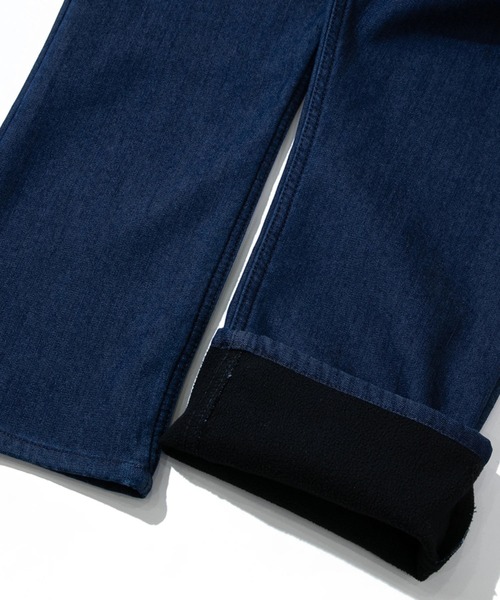 go slow caravan（ゴースローキャラバン）の「ストレッチデニム裏フリースワキポケ冬キャンプパンツ（その他パンツ・メンズ・ダークインディゴブルー/インディゴブルー・MEDIUM/LARGE/X-LARGE）」の8枚目の写真