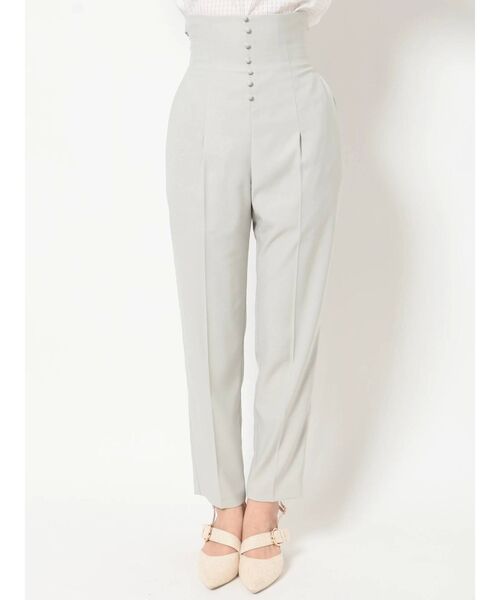 dazzlin（ダズリン）の「チビボタンバックリボンパンツ（その他パンツ・レディース・ピンク/ブルー/ベージュ・SMALL/MEDIUM/X-SMALL）」の14枚目の写真