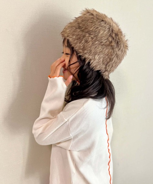CIAOPANIC TYPY(チャオパニックティピー)の「【KIDS】【セットアップ対応】リブ配色メロウタートル(Tシャツ/カットソー・キッズ・アイボリー/グレー/イエロー/ブラック・S/XXL/XL/L/M)」の19枚目の写真