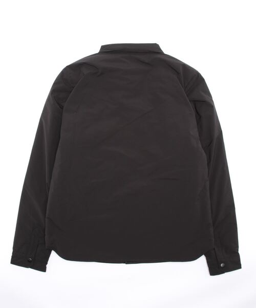 Alil（アリル）の「【Alil】アリル ミリタリー 中綿 ルーズシルエット シャツジャケット 大人カジュアル（ブルゾン・メンズ・ブラック/グレー/カーキ・SMALL/LARGE/MEDIUM）」の4枚目の写真