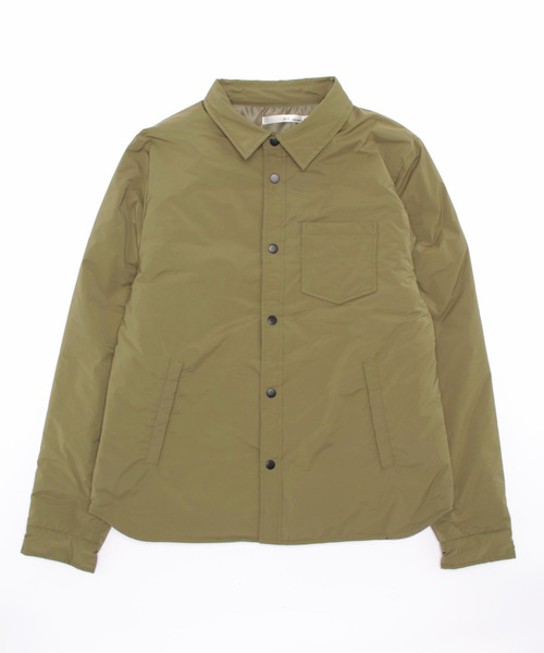 Alil（アリル）の「【Alil】アリル ミリタリー 中綿 ルーズシルエット シャツジャケット 大人カジュアル（ブルゾン・メンズ・ブラック/グレー/カーキ・SMALL/LARGE/MEDIUM）」の13枚目の写真