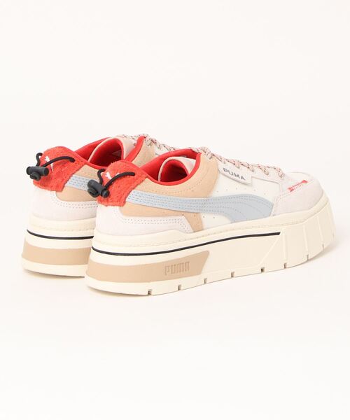 PUMA（プーマ）の「PUMA /MAYZE STACK RETRO GRADE（スニーカー・レディース・ホワイト・35/40/45）」の2枚目の写真