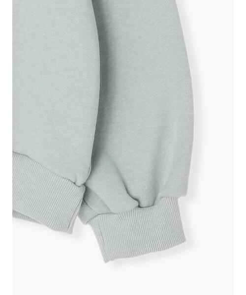 Samansa Mos2 Lagom(サマンサモスモスラーゴム)の「◎衿刺繍トレーナー(Tシャツ/カットソー・キッズ・ミント/モカ・100cm/110cm/120cm/130cm/95cm)」の6枚目の写真