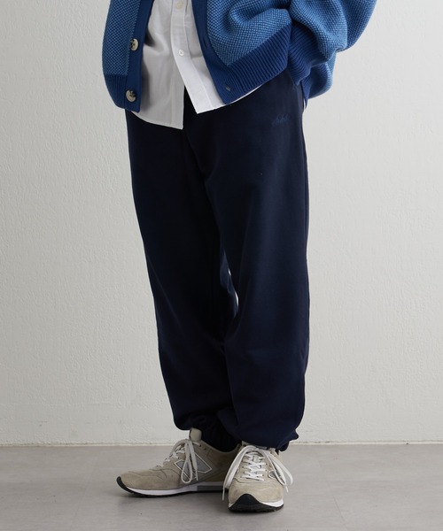 CIAOPANIC TYPY（チャオパニックティピー）の「□CVC裏毛ワンポイント刺繍スウェットパンツ（スウェットパンツ・メンズ・ライトグレー/ネイビー/ブルー/グリーン・M/L）」の4枚目の写真