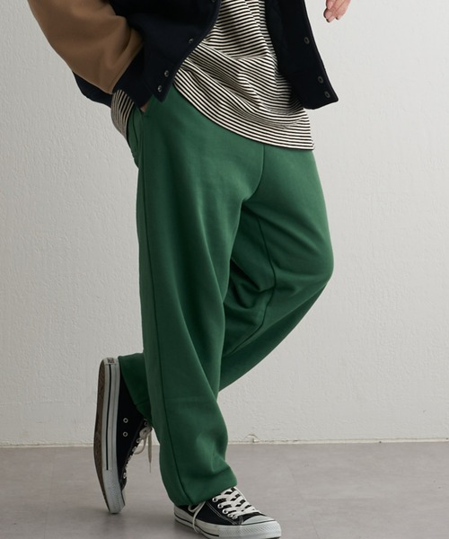 CIAOPANIC TYPY（チャオパニックティピー）の「□CVC裏毛ワンポイント刺繍スウェットパンツ（スウェットパンツ・メンズ・ライトグレー/ネイビー/ブルー/グリーン・M/L）」の3枚目の写真