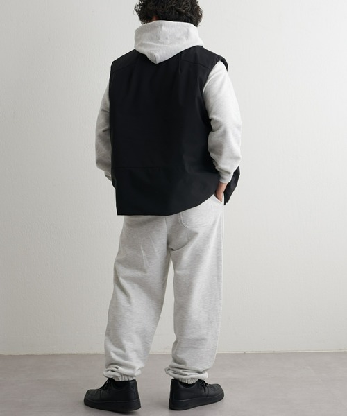 CIAOPANIC TYPY（チャオパニックティピー）の「□CVC裏毛ワンポイント刺繍スウェットパンツ（スウェットパンツ・メンズ・ライトグレー/ネイビー/ブルー/グリーン・M/L）」の20枚目の写真