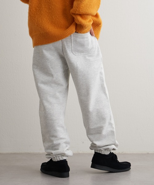 CIAOPANIC TYPY（チャオパニックティピー）の「□CVC裏毛ワンポイント刺繍スウェットパンツ（スウェットパンツ・メンズ・ライトグレー/ネイビー/ブルー/グリーン・M/L）」の7枚目の写真