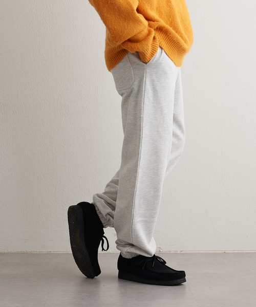 CIAOPANIC TYPY（チャオパニックティピー）の「□CVC裏毛ワンポイント刺繍スウェットパンツ（スウェットパンツ・メンズ・ライトグレー/ネイビー/ブルー/グリーン・M/L）」の8枚目の写真