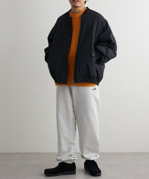 CIAOPANIC TYPY（チャオパニックティピー）の「□CVC裏毛ワンポイント刺繍スウェットパンツ（スウェットパンツ・メンズ・ライトグレー/ネイビー/ブルー/グリーン・M/L）」の11枚目の写真