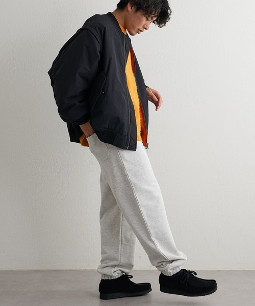 CIAOPANIC TYPY（チャオパニックティピー）の「□CVC裏毛ワンポイント刺繍スウェットパンツ（スウェットパンツ・メンズ・ライトグレー/ネイビー/ブルー/グリーン・M/L）」の14枚目の写真