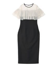 LAGUNAMOON | LADYドットチュールプリーツドレス(ドレス)