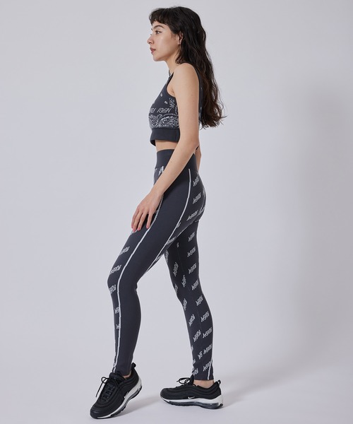 NERGY（ナージー）の「バンダナニットブラトップ（スポーツブラ・レディース・ピンク/スミクロ・S/M）」の20枚目の写真