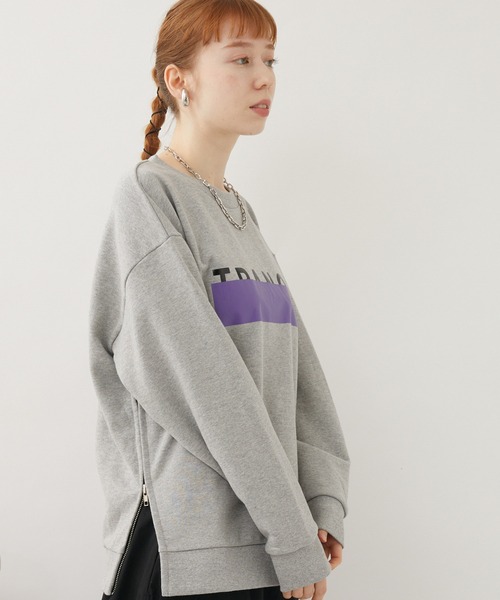 本店は TRANOI（トラノイ）の「TRANOI. サイドZIPスエット（Tシャツ トップス