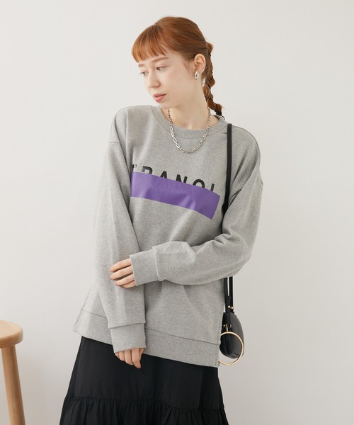 【送料込】 TRANOI（トラノイ）の「TRANOI. サイドZIPスエット（Tシャツ トップス
