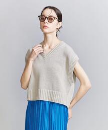 BEAUTY&YOUTH UNITED ARROWS | ショート Vネック ベスト -ウォッシャブル-(ベスト)