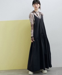 ADAM ET ROPE' | 【サステナブル・WEB限定】フレアキャミワンピース(ワンピース)