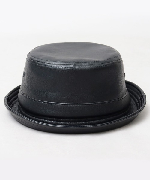 フェイクレザー ポークパイハット（ハット）｜Ruben（ルーベン）の